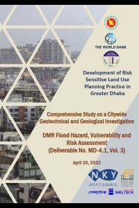 Cover Image of the 27.3 MD-4 Draft Analysis of Geotechnical and Geological Studies-Flood Hazard Vulnerability Risk_URP/RAJUK/S-5